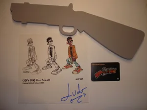 Ca$h 'n Gun$: Silver Saw-off box cover