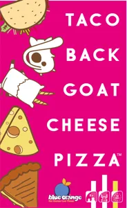 Taco Back Goat Cheese Pizza box cover