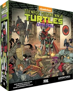 Teenage Mutant Ninja Turtles Adventures: City Fall box cover