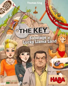 The Key: Sabotage at Lucky Llama Land box cover