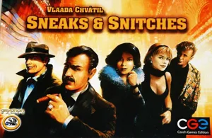 Sneaks & Snitches box cover