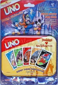 UNO: Disney Theme Park Edition box cover