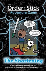 Order of the Stick Adventure Game: The Shortening box cover