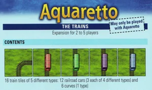 Aquaretto: The Trains box cover