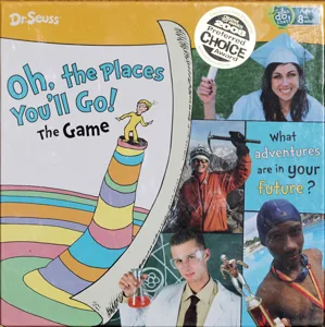 Dr. Seuss: Oh the Places You'll Go! Game box cover