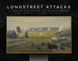 Longstreet Attacks: The Second Day at Gettysburg box cover