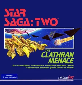 Star Saga: Two – The Clathran Menace box cover
