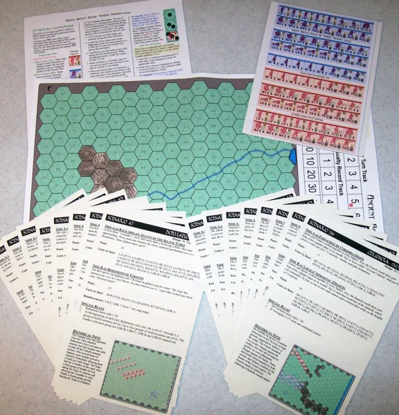 Ancient Battles Deluxe Expansion Kit 3: Strange Ordnance