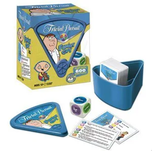 Trivial Pursuit: The Family Guy Travel Edition box cover