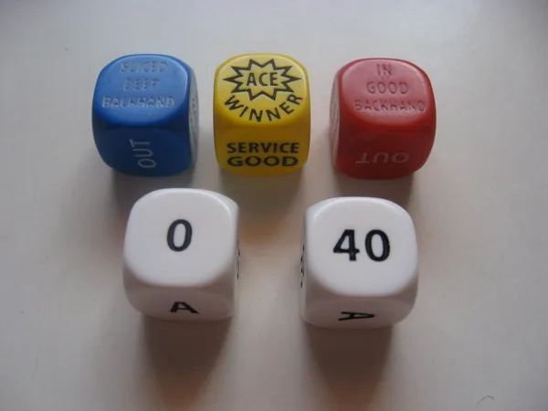 Tennis Dice