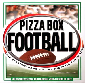 Pizza Box Football box cover