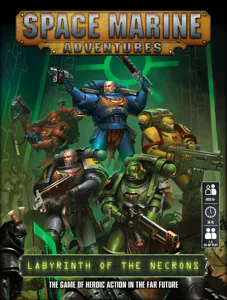 Space Marine Adventures: Labyrinth of the Necrons box art