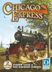 Chicago Express: Narrow Gauge & Erie Railroad Company box cover