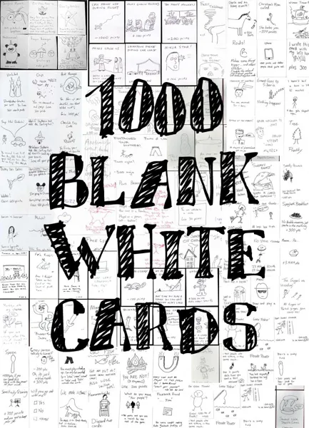 1000 Blank White Cards