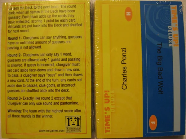 Time's Up! Deluxe Sample