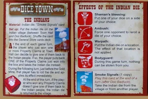 Dice Town: The Indians box cover