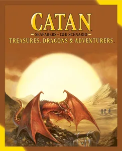 Catan: Treasures, Dragons & Adventurers box cover