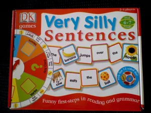Very Silly Sentences box cover