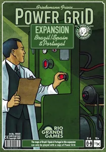 Power Grid: Brazil/Spain & Portugal box cover