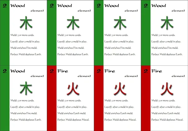 Wu Xing Rummy