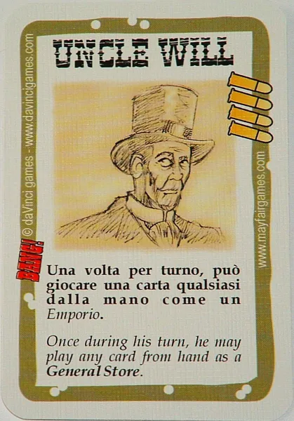 BANG! Uncle Will