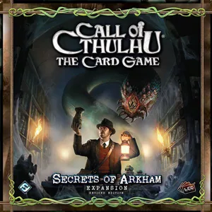 Call of Cthulhu: The Card Game – Secrets of Arkham box cover