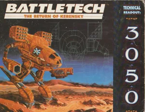 BattleTech Technical Readout: 3050 box cover