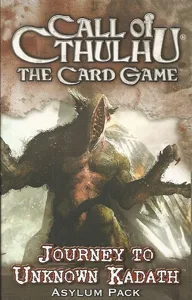 Call of Cthulhu: The Card Game – Journey to Unknown Kadath Asylum Pack box cover