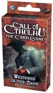 Call of Cthulhu: The Card Game – Whispers in the Dark Asylum Pack box cover