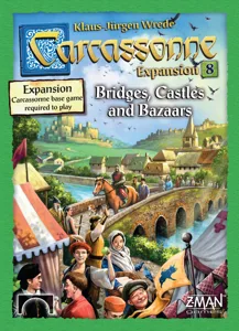 Carcassonne: Expansion 8 – Bridges, Castles and Bazaars box cover