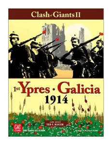 Clash of Giants II: 1st Ypres & Galicia 1914 box cover