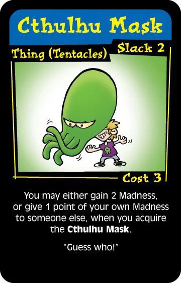 Chez Cthulhu: Cthulhu Mask Promo Card