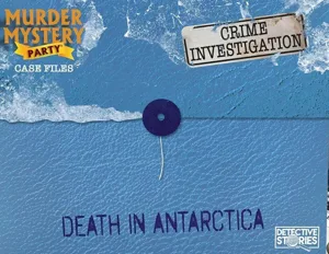 Murder Mystery Party Case Files: Death in Antarctica box cover