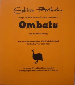 Ombatu box cover