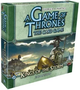 A Game of Thrones: The Card Game – Kings of the Storm box cover