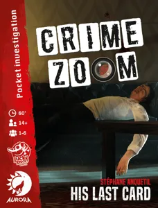 Crime Zoom: His Last Card box cover