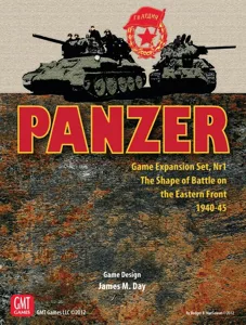 Panzer: Game Expansion Set, Nr 1 – The Shape of Battle on the Eastern Front 1943-45 box cover