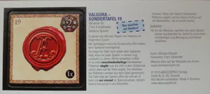 Valdora: Special board 19 box cover