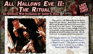 Last Night on Earth 'All Hallows Eve II: The Ritual' Scenario box cover