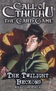 Call of Cthulhu: The Card Game – The Twilight Beckons Asylum Pack box cover