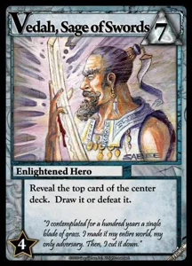 Ascension: Chronicle of the Godslayer – Vedah, Sage of Swords Promo box cover