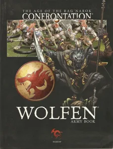 Confrontation: Wolfen Army Book box cover