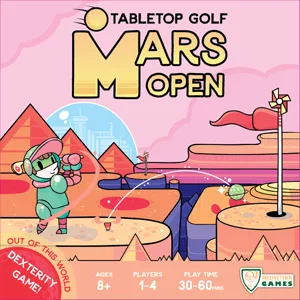 Mars Open: Tabletop Golf box cover