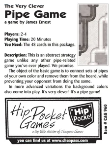 The Very Clever Pipe Game box cover