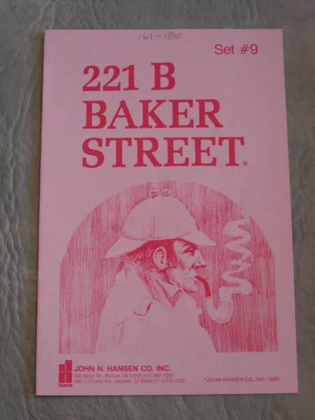 221B Baker Street: The Master Detective Game – Set #9