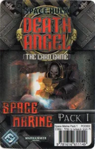 Space Hulk: Death Angel – The Card Game: Space Marine Pack 1 box cover
