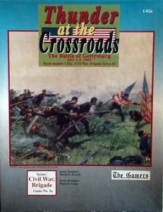 Thunder at the Crossroads: The Battle of Gettysburg, July 1-3, 1863  (Second Edition) box cover