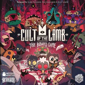 Cult of the Lamb: The Board Game box cover