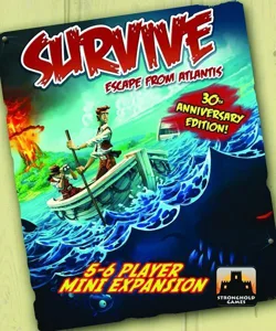 Survive: Escape from Atlantis! – 5-6 Player Mini Expansion box cover