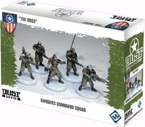 Dust Tactics: Rangers Command Squad – "The Boss" box cover